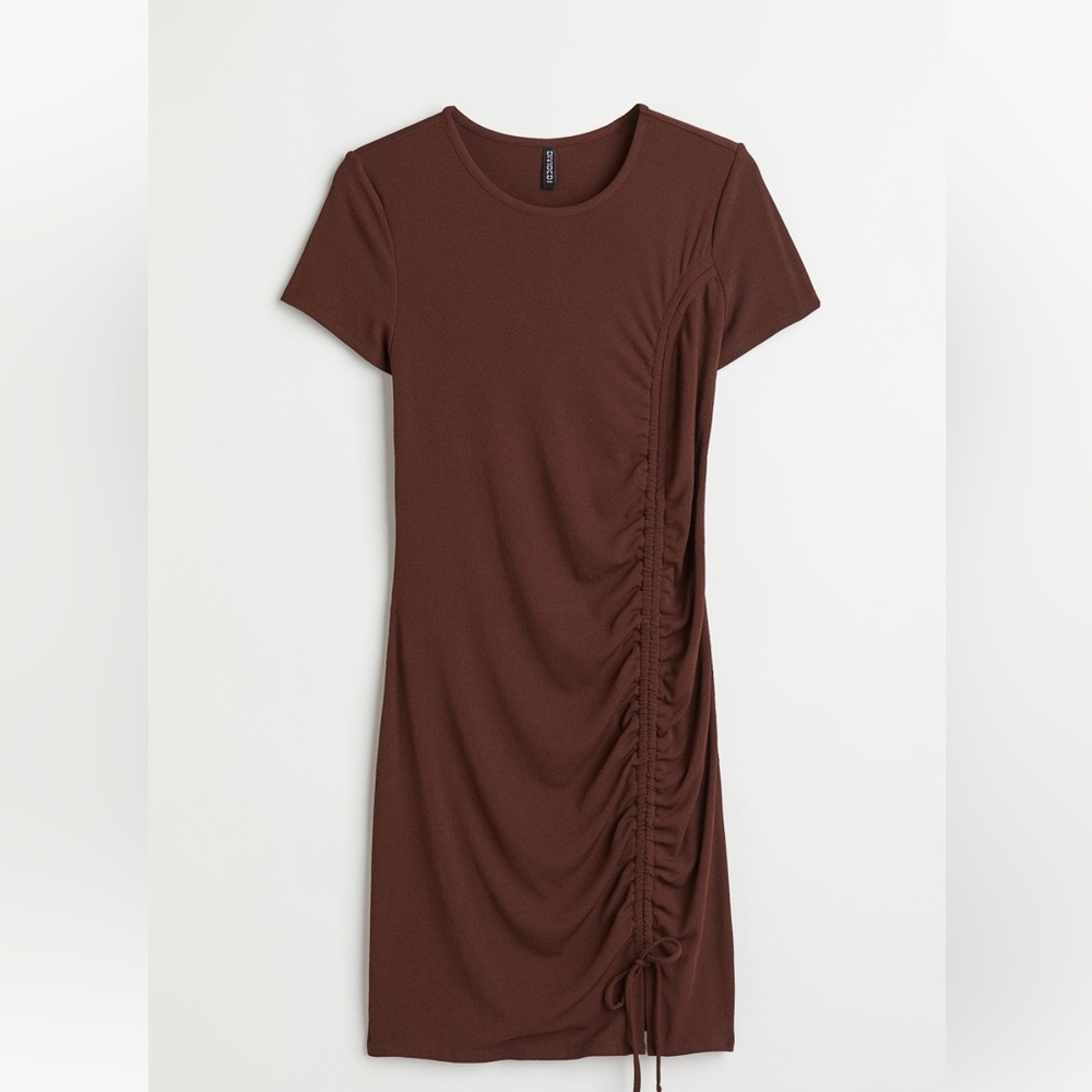 drawstring dress